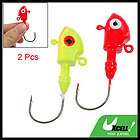 Pcs Assorted Color Lead Head Metal Hooks for Fishing