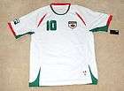 NWT Fila® Mens MEXICO #10 Crew Soccer Jersey White L LARGE Futbol Dos 