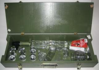 KALASHNIKOV AK 47 Red Army Vodka Wood Box New Sealed.RARE Hard To Find 