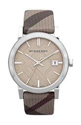 Burberry Timepieces Large Check Strap Watch $395.00