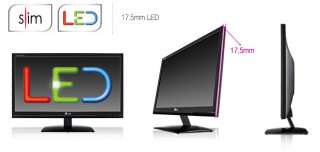 LG Flatron E2441T Full HD Ultra Slim LED Monitor  