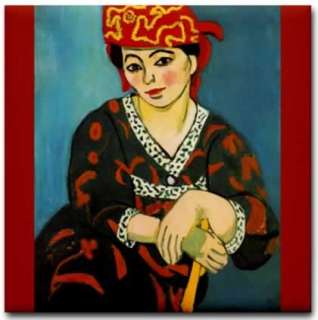 Henri Matisse Reproduction Painting   Madame Matisse Madras Rouge