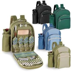  Picnic Time Sorrento Picnic Pack for 4 Patio, Lawn 