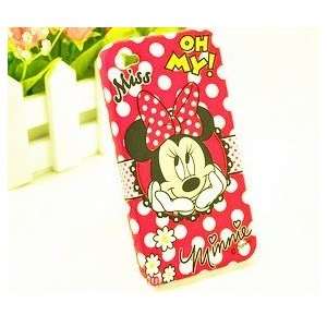  iPhone 4G/4S Minnie Mouse Style Soft Plastic Case/Cover 