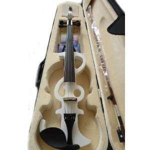   SOLID WOOD VIOLIN electric violin bow/case Xmas GIFT cc00026 EMS