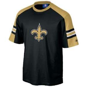   New Orleans Saints Youth Black Touchback T shirt