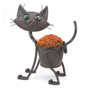 Little Kitty   Cat indoor or outdoors (garden) décor plant stands 
