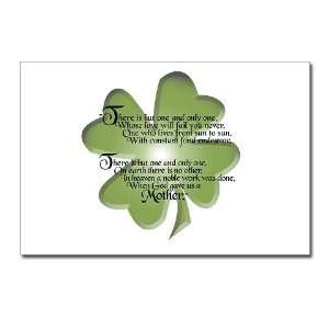 Irish Celtic Blessing for Mothers Postcard
