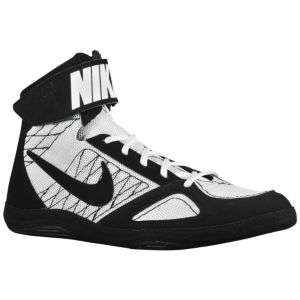 Nike Takedown   Mens   Wrestling   Shoes   Black/Lake/White