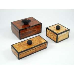  Lacquer Wood Boxes with Resin Handles: Everything Else