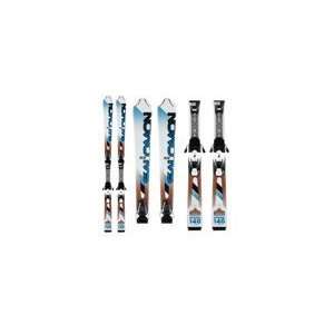   Junior Enduro 800 Medium Skis w/ Easytrak L7 Bindings: Salomon Skis