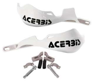 Acerbis Rally Pro Handguards Hand Guards White  
