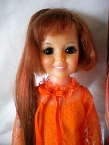 Vintage 1969 Ideal Crissy Doll w/ Original Box and Growing Hair Very 