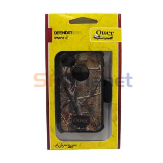 New OtterBox Defender Case for Apple iPhone 4S 4   Realtree Camo 