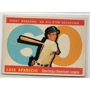  1960 Topps Luis Aparicio 559 All Star Authentic Vintage 