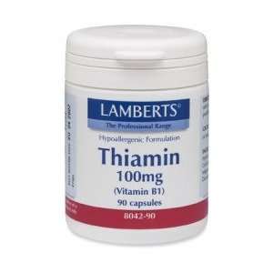    Lamberts Lamberts, Thiamin 100mg (vitamin B1), 90 Capsules. Beauty