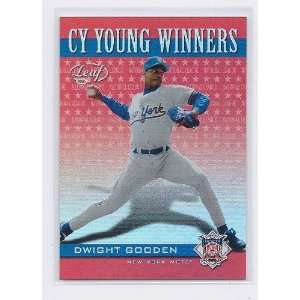  2005 Leaf Cy Young Winners Gold #8 Dwight Gooden New York 