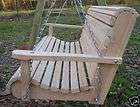 porch swing 5 ft cypress swings made usa free cup arms the best swing 