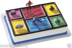 Power Rangers Cake Decoration Kit Decoset Toppers NEW  