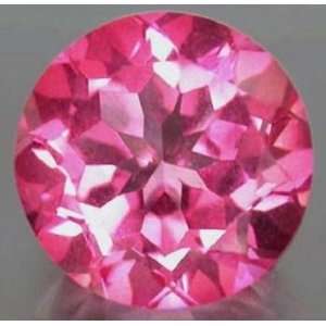 Topaz Gem Round Natural Loose Gemstone 5 Mm Wholesale Loose Pink Topaz 