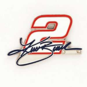    KURT BUSCH OFFICIAL NASCAR LOGO LAPEL PIN: Sports & Outdoors