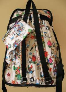   with cartoon cute print design prosport backpack multi printed on both