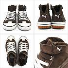 NEW MENS PUMA SHOES   917 MID SUEDE   BROWN / WHITE   351041 01