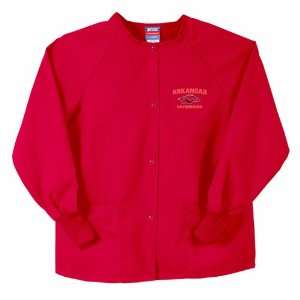   Arkansas Razorbacks NCAA Nursing Jacket   Red