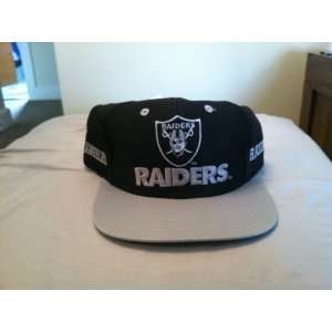  Los Angeles Raiders Vintage Snapback With Front/Side 