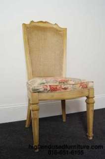 CENTURY FURNITURE Louis XVI French Cane Back Dining Chairs  