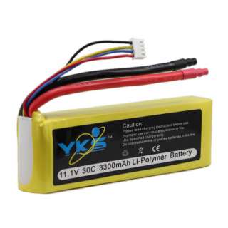 11.1V 3300MAH 30C RC Rechargeable Lipo Battery Airplane  