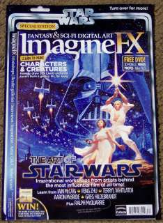 IMAGINE FX Sci Fi + DVD October 2011 ART Of STAR WARS Characters 