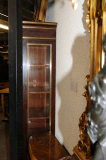 French Empire Breakfront Bookcase Cabinet Furniture  