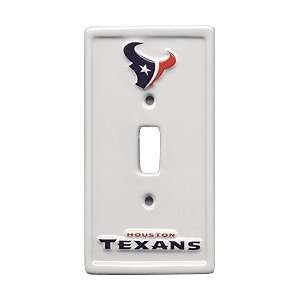  Houston Texans Ceramic Switch Plate Cover