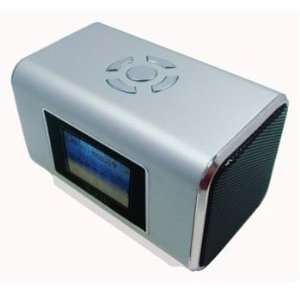  Silver TT6 Portable Color Screen USB Speaker   Support Mini 