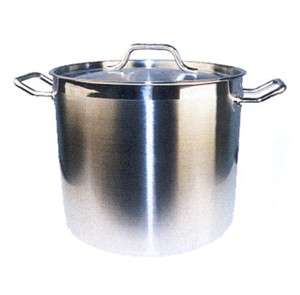 Winware Stainless Steel Stock Pot with Cover 40 Quart 811642001283 