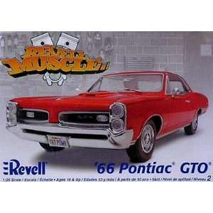  1966 Pontiac GTO Model Car Kit by Revell: Toys & Games