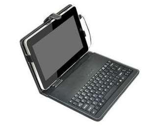   Keyboard & Leather Case Pouch Cover for 10.2 Tablet MID ePad aPad PC