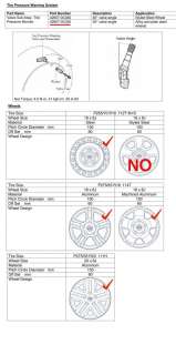Toyota Tundra Alloy Wheels Tire Pressure Sensors TPMS  