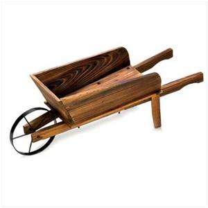 Mini Decorative Wooden Wheelbarrow/FLOWER CART/Wagon  