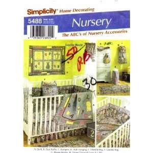   Decor Sewing Pattern Baby Nursery Accessories Arts, Crafts & Sewing