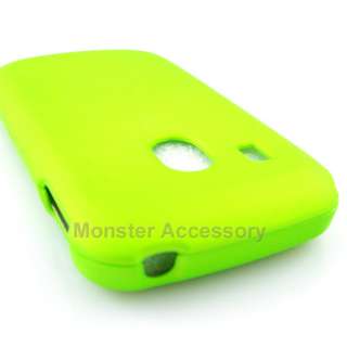 Green Hard Case Snap On Cover For Tracfone LG500g  