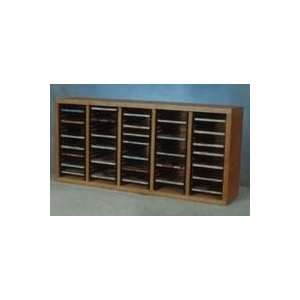 Wood Shed Solid Oak CD Rack TWS 509 1: Home & Kitchen