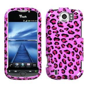  HTC myTouch 4G Slide Pink Leopard Skin Phone Protector Cover 