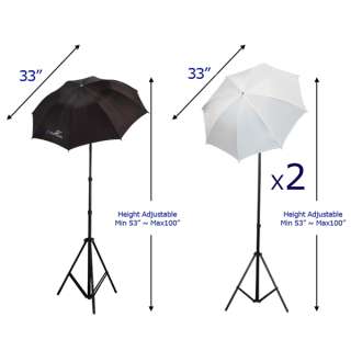   Backdrop Stand Kit Umbrella Lightings new JUC104 847263085975  