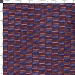 Multi colored Upholstery Fabric 44 x 2.5 yards cotton  