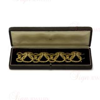 VAN CLEEF & ARPELS 18k Yellow Gold Bracelet & Ring Set  