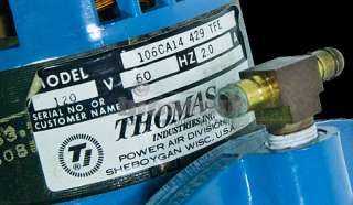 Thomas 106CA14 429 TFE Vacuum Pump  