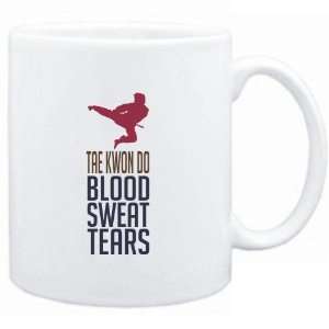  Mug White  Tae Kwon Do  BLOOD , SWEAT & TEARS  Sports 