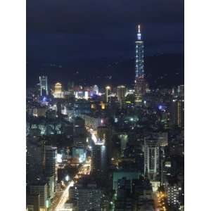  City View from Observatory Tower, Taipei City, Taiwan 